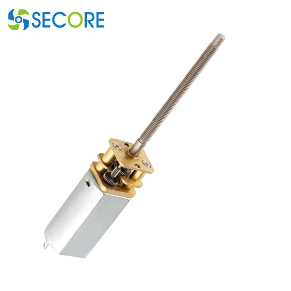 36mm Shaft Thread Gear Motor 6V 550rpm For Aircraft Undercarriage